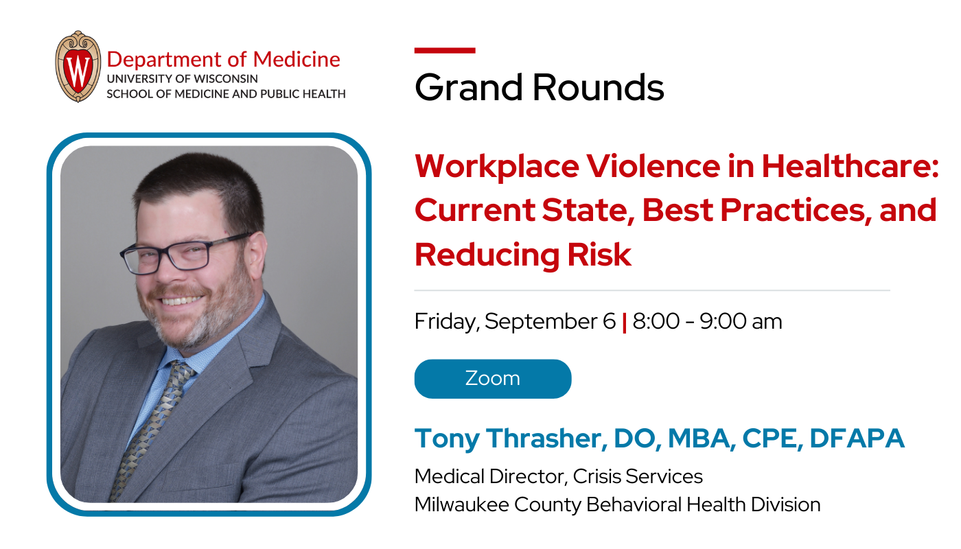 Grand Rounds Workplace Violence In Healthcare Current State Best